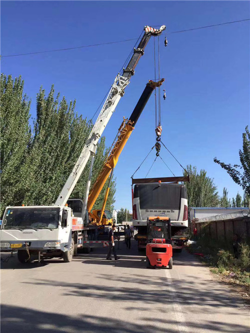 仪征市港口集装箱搬运案例